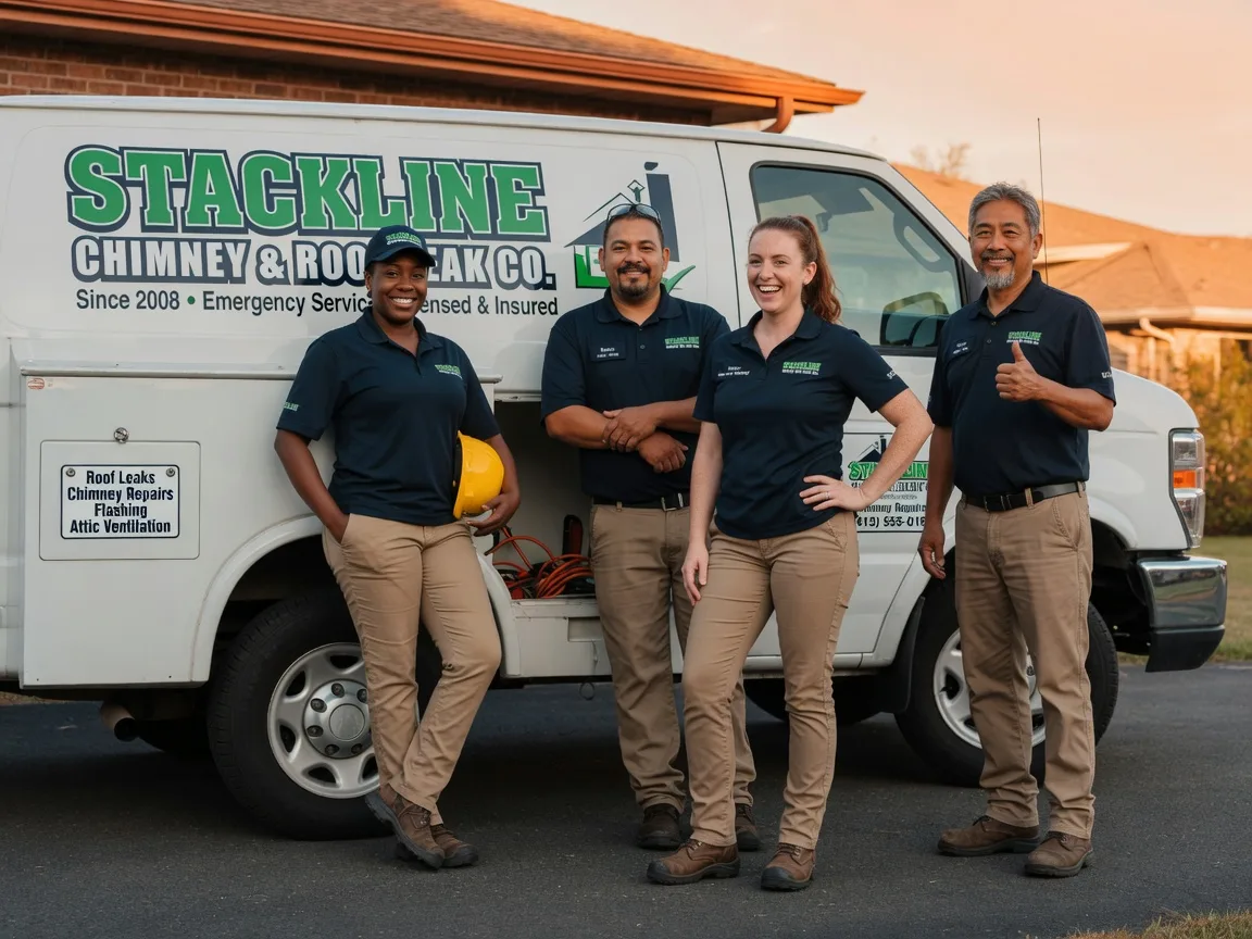 Chimney flashing repair company in Elmaton, TX
